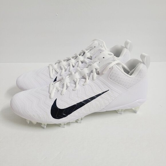 NEW Nike Alpha Menace Pro 2 Football Cleats CV6477-100 Size 14.5 White